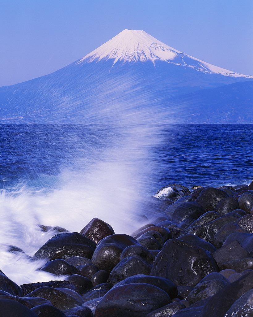 富士山　山の写真と素材