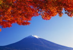 富士山　山の写真と素材